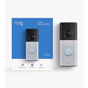 Ring Wired Doorbell Plus (2K Video)